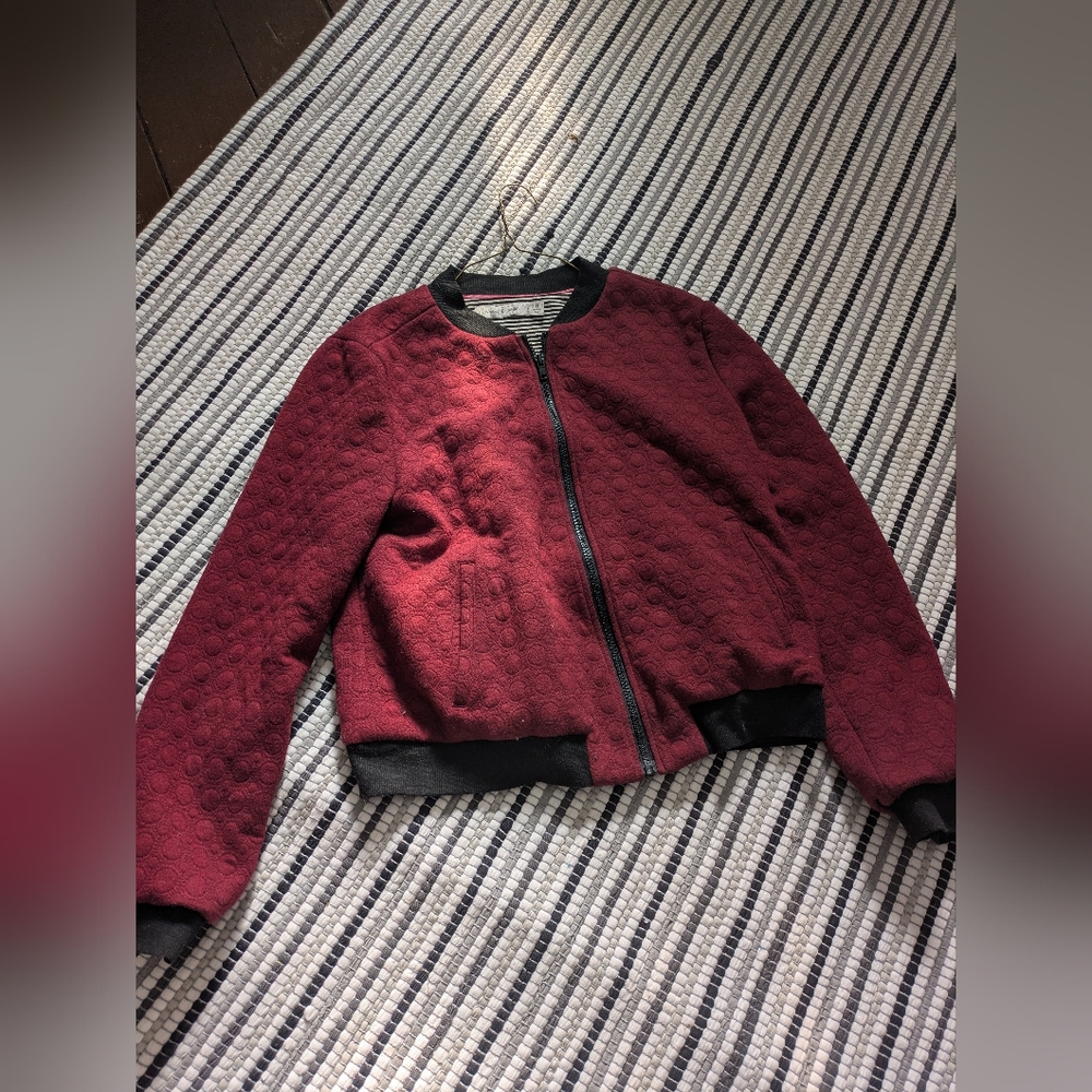 Summer and Sage Maroon Jacket